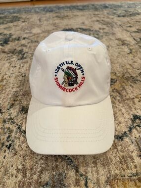 NWOT Peter Millar 126th US Open Shinnecock Hills USGA Member Hat White Golf Cap